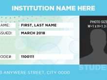 Id Card Size Template Word