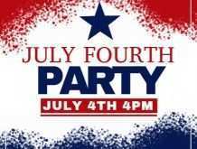 22 Creating 4Th Of July Party Flyer Templates in Word with 4Th Of July Party Flyer Templates