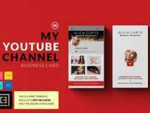 22 Creating Business Card Template For Youtube For Free by Business Card Template For Youtube