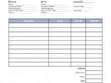 22 Creating Invoice Hourly Rate Template PSD File with Invoice Hourly Rate Template