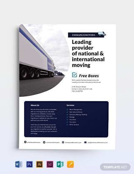 22 Creating Moving Company Flyer Template Layouts for Moving Company Flyer Template