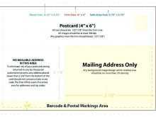 22 Creative 4X6 Postcard Printing Template for Ms Word for 4X6 Postcard Printing Template