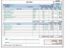 22 Customize A Job Card Template Layouts by A Job Card Template