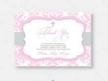 22 Customize Christening Thank You Card Template Free in Photoshop with Christening Thank You Card Template Free