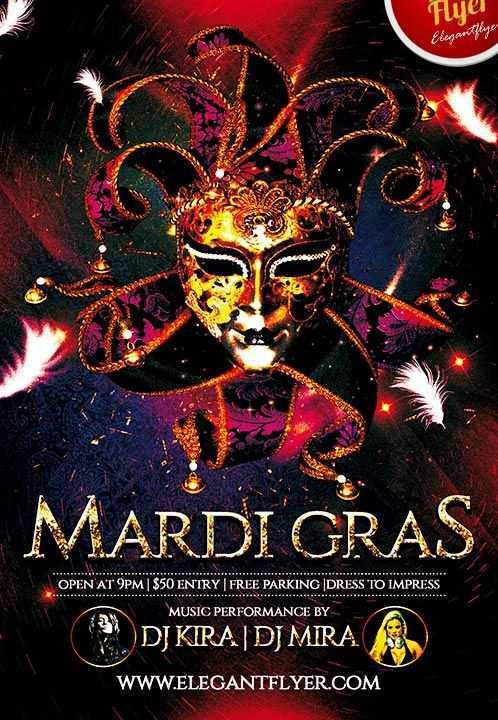 22 Customize Mardi Gras Flyer Template for Ms Word with Mardi Gras Flyer Template