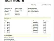 22 Customize Our Free Team Meeting Agenda Template in Word by Team Meeting Agenda Template