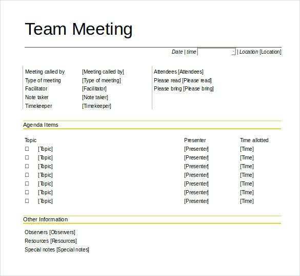 22 Customize Our Free Team Meeting Agenda Template In Word By Team Meeting Agenda Template Cards Design Templates