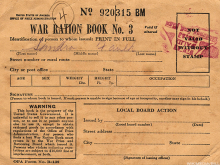 World War 2 Postcard Template