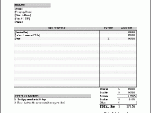 22 Format Basic Labor Invoice Template Layouts with Basic Labor Invoice Template