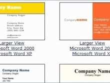 22 Format Business Card Template 8 Per Page Word for Ms Word with Business Card Template 8 Per Page Word
