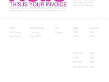 22 Format Invoice Template For A Freelance Designer For Free for Invoice Template For A Freelance Designer