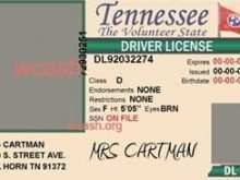 22 Format Tennessee Id Card Template Formating for Tennessee Id Card Template