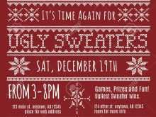 22 Format Ugly Sweater Party Flyer Template Photo by Ugly Sweater Party Flyer Template