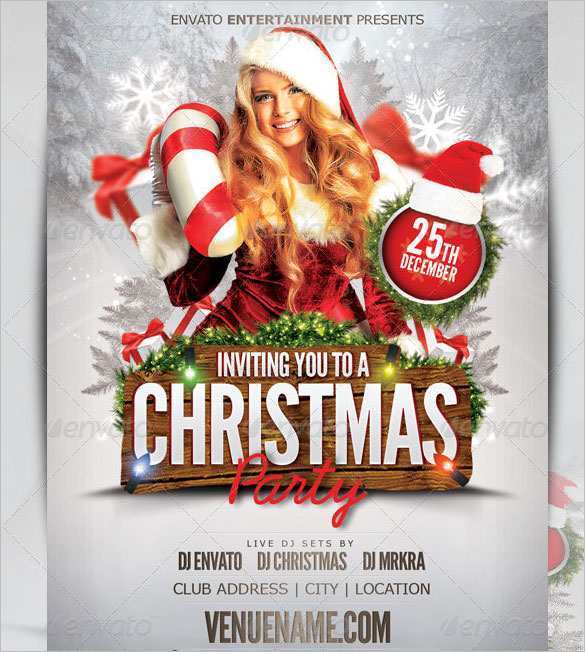22 Free Christmas Flyer Templates With Stunning Design by Christmas Flyer Templates