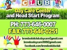 22 Free Free Child Care Flyer Templates Formating with Free Child Care Flyer Templates
