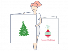 22 Free Printable Christmas Card Templates For Students Photo by Christmas Card Templates For Students