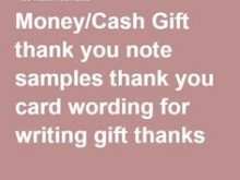 22 Free Thank You Card Template Money by Thank You Card Template Money