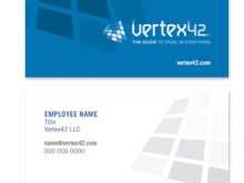 22 Free Vertex42 Business Card Templates For Free with Vertex42 Business Card Templates