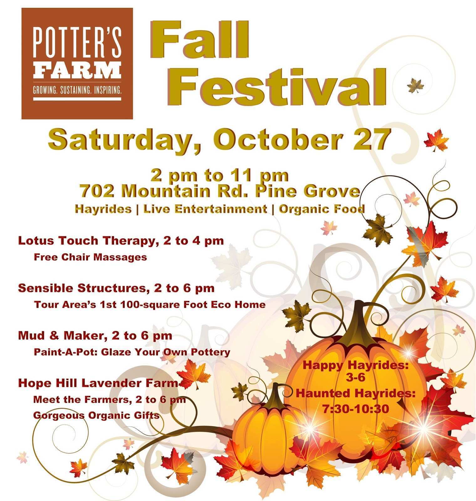 Fall Festival Flyer Templates Free Cards Design Templates