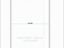 22 How To Create Tent Card Template Indesign Layouts with Tent Card Template Indesign