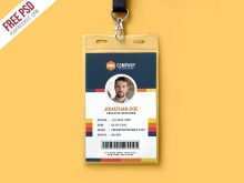 Id Card Design Template Ms Word