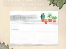22 Printable 5 X 7 Recipe Card Template Formating with 5 X 7 Recipe Card Template