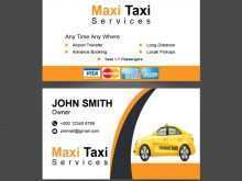 22 Printable Business Card Template Taxi Formating with Business Card Template Taxi