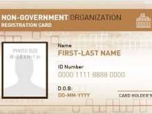 22 Printable Government Id Card Template With Stunning Design with Government Id Card Template