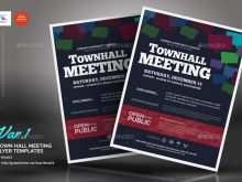 22 Printable Town Hall Flyer Template Layouts for Town Hall Flyer Template