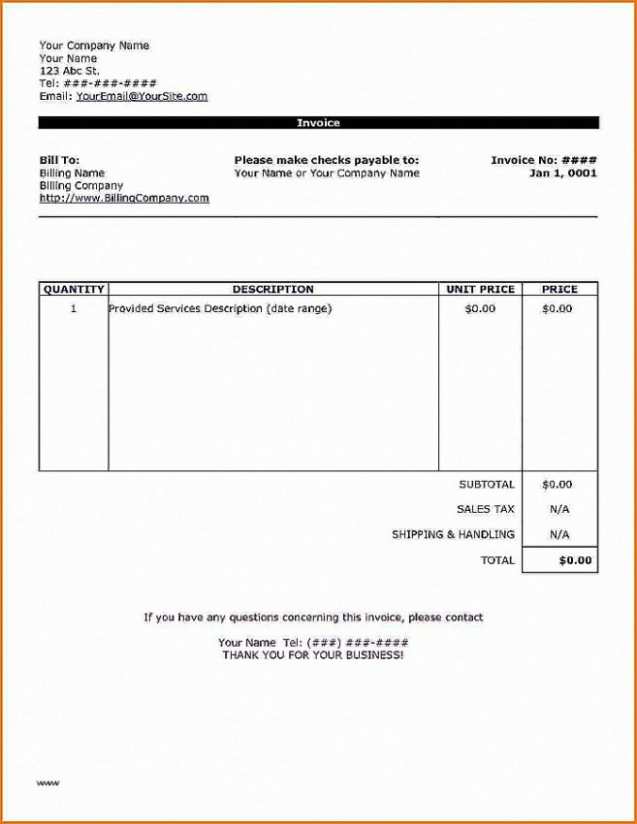 10 Libre Office Invoice Template Template Guru