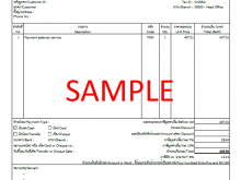 22 Standard Tax Invoice Form Thailand Layouts for Tax Invoice Form Thailand