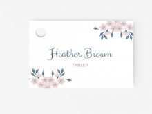 22 Standard Word Place Card Template Free Maker for Word Place Card Template Free