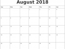 22 The Best 2018 Daily Calendar Template Pdf in Photoshop for 2018 Daily Calendar Template Pdf