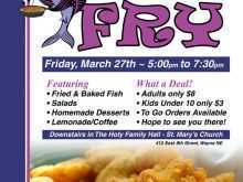 22 The Best Fish Fry Flyer Template Maker with Fish Fry Flyer Template