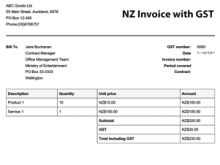 22 The Best Tax Invoice Template Not Registered For Gst PSD File for Tax Invoice Template Not Registered For Gst