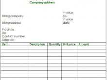 22 Visiting Company Invoice Template Pdf for Ms Word with Company Invoice Template Pdf