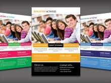 22 Visiting Education Flyer Template For Free with Education Flyer Template