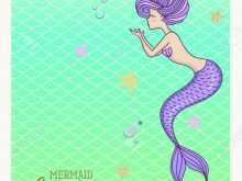 23 Adding Mermaid Birthday Card Template Download for Mermaid Birthday Card Template