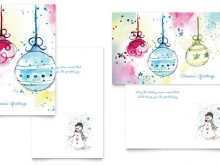 23 Best Christmas Card Templates On Word Formating with Christmas Card Templates On Word