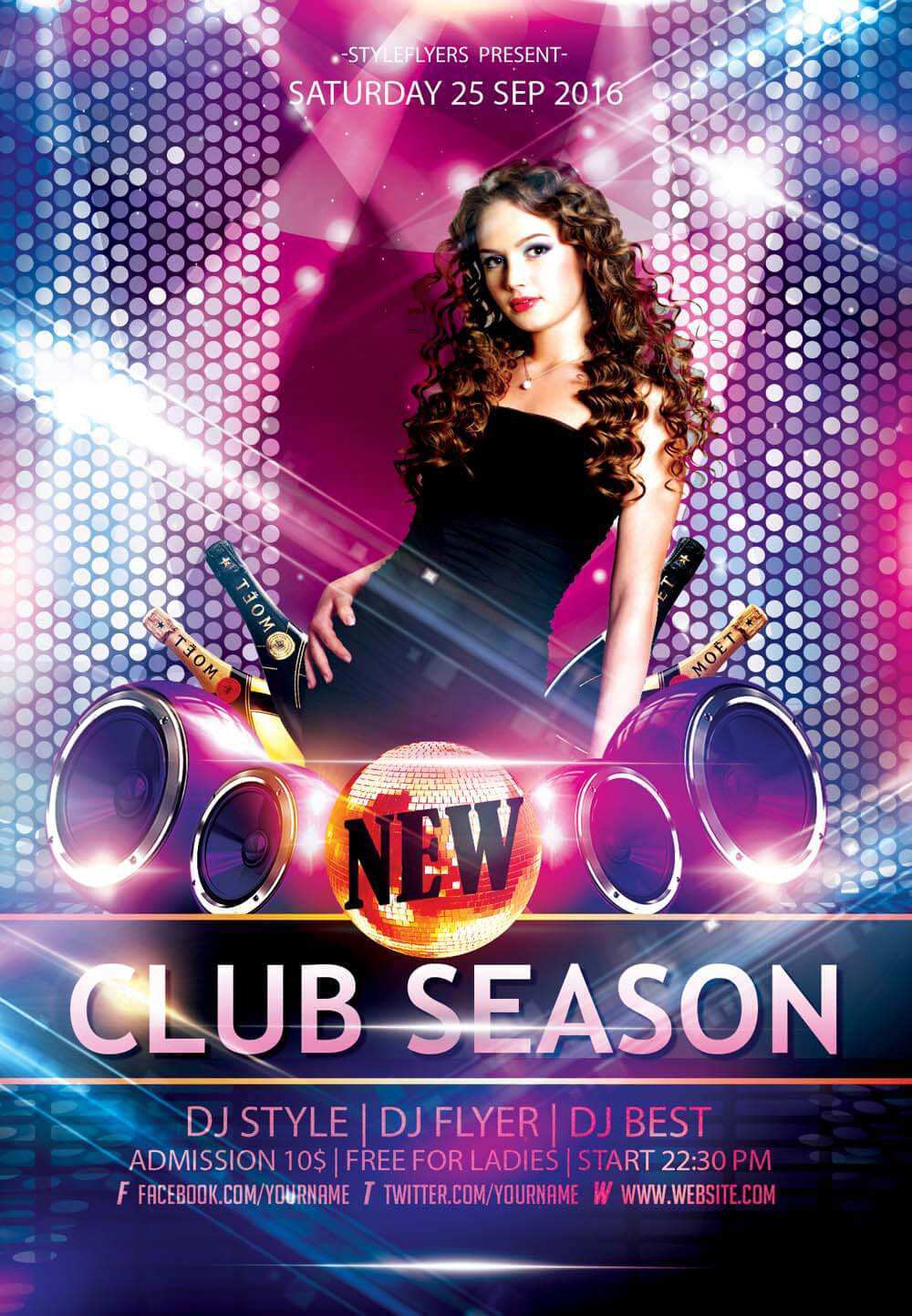 23 Best Club Flyer Templates in Word for Club Flyer Templates