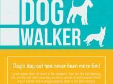 23 Best Dog Walker Flyer Template With Stunning Design with Dog Walker Flyer Template
