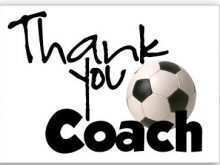 23 Best Thank You Card Soccer Coach Templates in Photoshop for Thank You Card Soccer Coach Templates