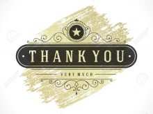 23 Best Vintage Thank You Card Template Now by Vintage Thank You Card Template