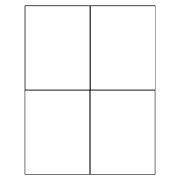 23 Blank 1 4 Fold Card Template For Free by 1 4 Fold Card Template