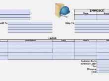23 Blank Basic Labor Invoice Template Maker by Basic Labor Invoice Template