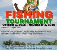 23 Blank Fishing Tournament Flyer Template With Stunning Design with Fishing Tournament Flyer Template