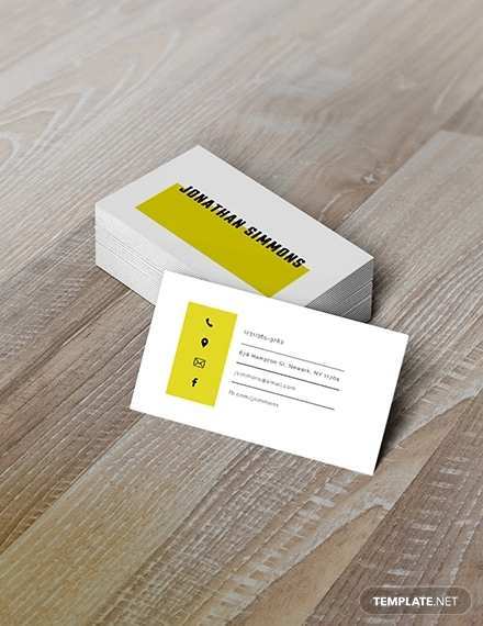 23 Blank Free Printable Simple Business Card Template Photo with Free Printable Simple Business Card Template