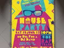 23 Blank House Party Flyer Template Photo with House Party Flyer Template