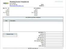 23 Blank Job Work Invoice Format In Word Formating for Job Work Invoice Format In Word