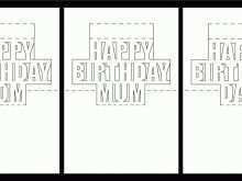 23 Blank Pop Up Card Templates Happy Birthday Formating for Pop Up Card Templates Happy Birthday